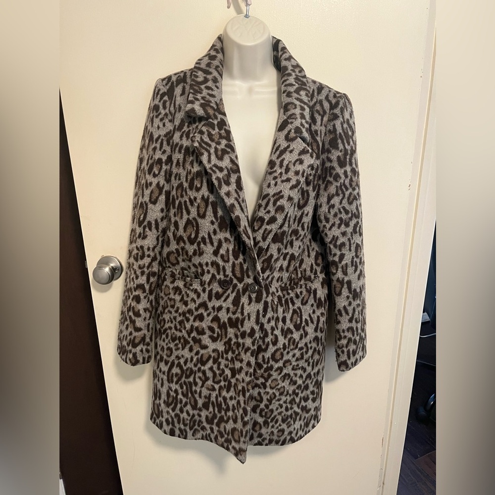 Bar III Animal Print Jacket